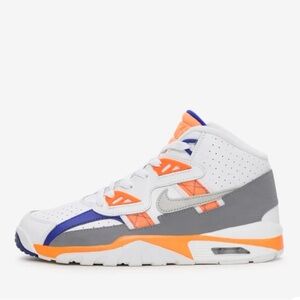 Nike White, Orange, and Gray Sneakers men’s